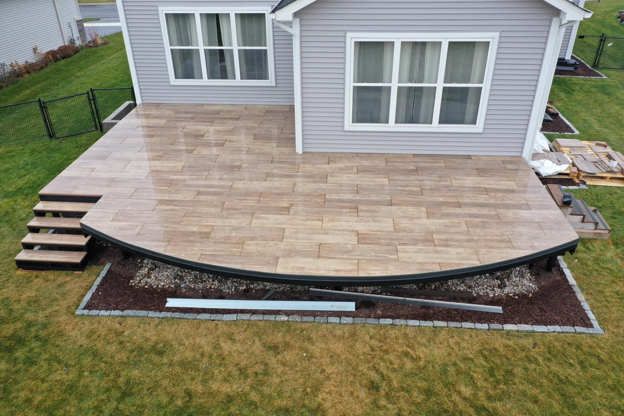 Stone Deck Project 17